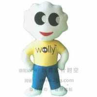 logo卡通图标人物造形玩具样品展示